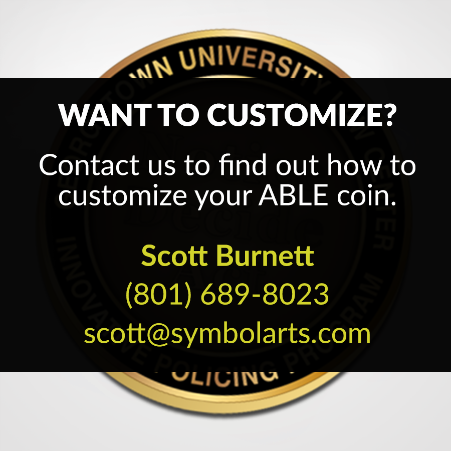 New ABLE Challenge Coin