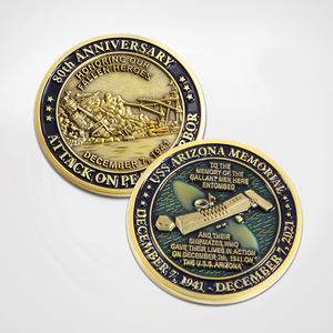 80th Anniversary of Pearl Harbor Coin