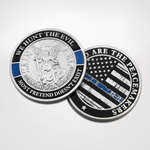 St. Michael Blue Line Coin