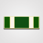 5-Stripe Green/White Merit Pin-Bar