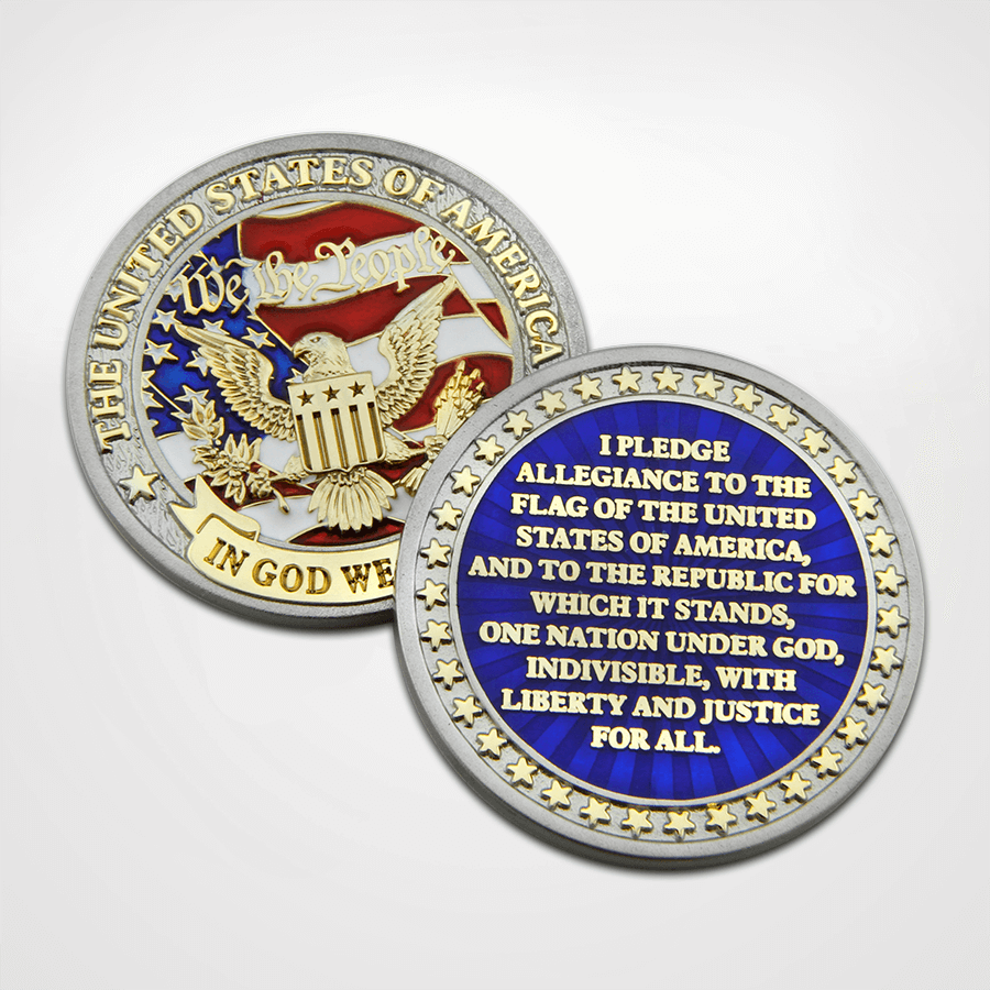 Pledge of Allegiance Coin